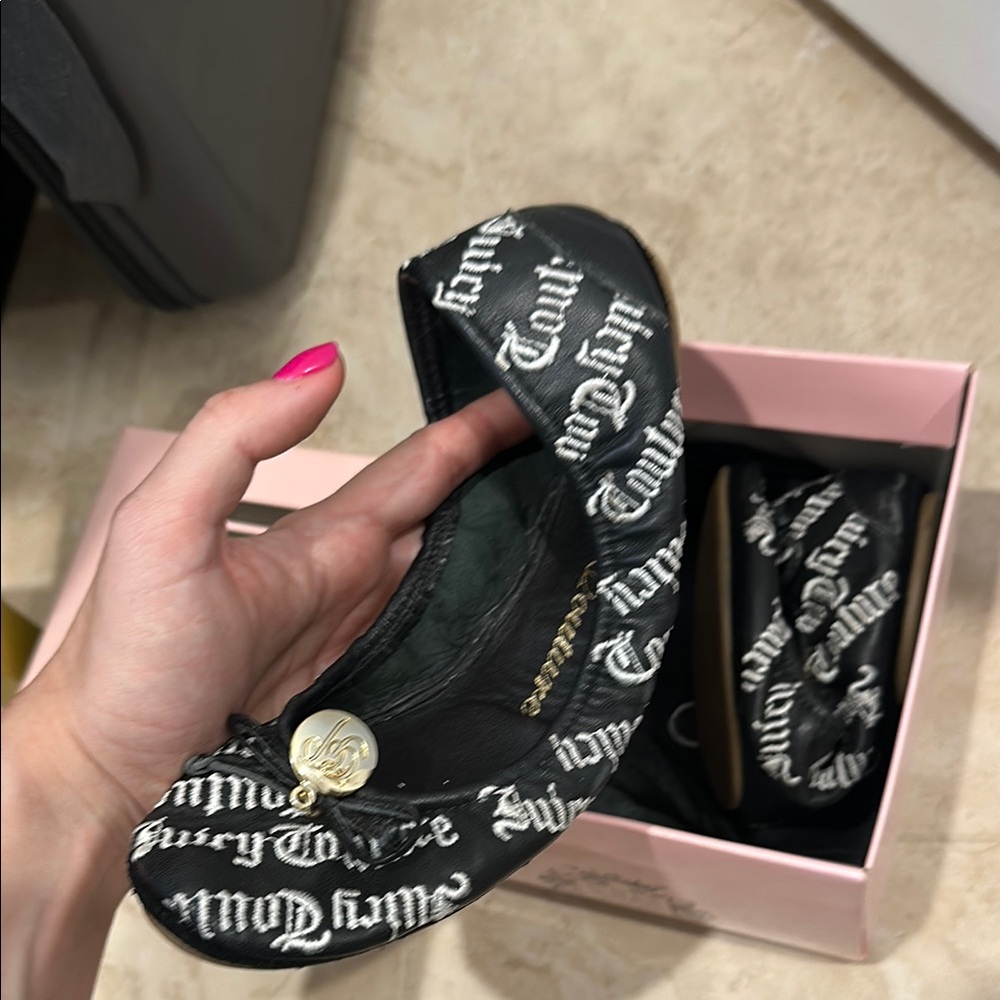 Black and White Typographic Flats